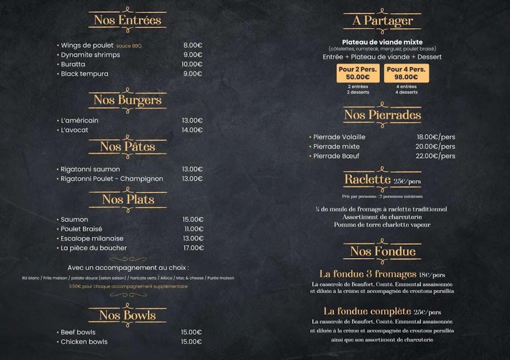 La Casa Paris - Menu Image 1