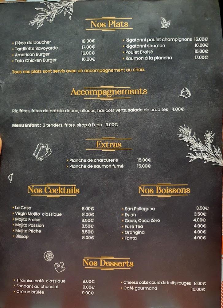 La Casa Paris - Menu Image 3